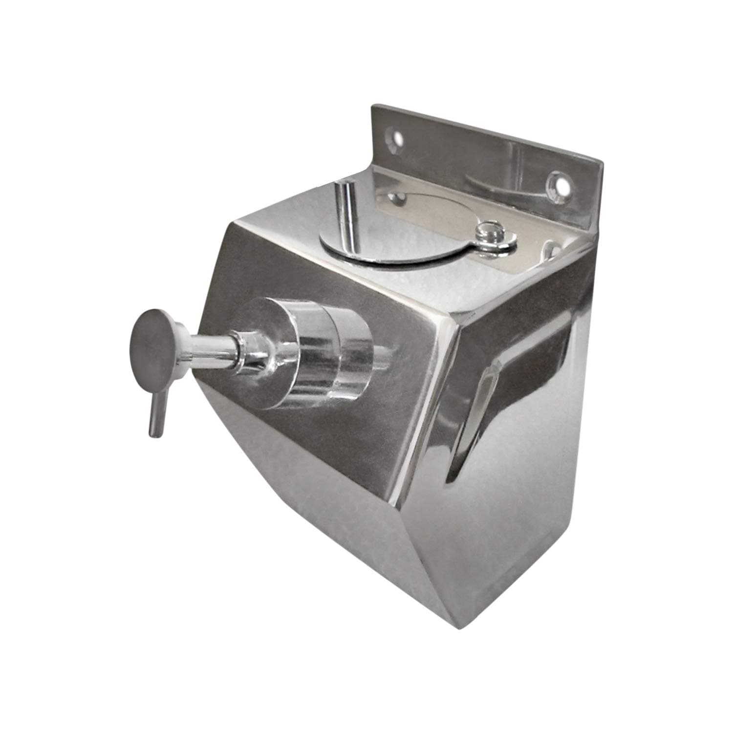 E-ware 500ml Stainless Steel Manual soap dispenser - Silver