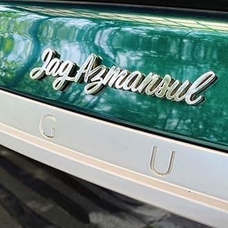 Custom Car Emblem Gift for Cars Lovers, Personalized Vechicle Gifts Race Sign Truck Letter 3D Customized Badges for Boats Motorbike Side Rear Front Hood Trunk Door (Custom Name)