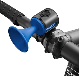 Electric Bike Horn, 120dB Electronic Bicycle Bell with 300mAh Battery Operated/IPX4 Waterproof, Loud Bike Bell for Adults/Kids