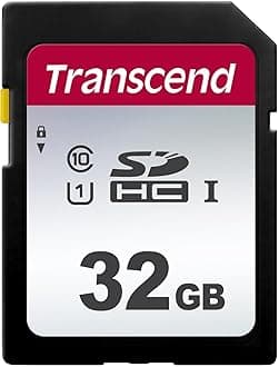 Transcend 32GB 3D TLC UHS-I Class 10 TS32GSDC300S SDHC Card