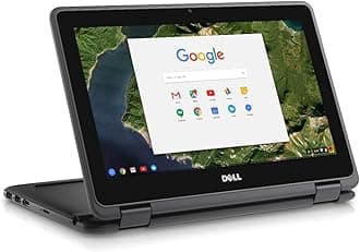 Dell Chromebook 11 3180 DP1T3 11.6-Inch Traditional Laptop (Black)