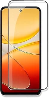 MoCoTech HD+ Edge-to-Edge Tempered Glass for Vivo T4x 5G – Full Screen Protector Guard, 9H Hardness, Anti-Scratch, Bubble Free, Case Friendly, Ultra Clear with Easy Installation Kit