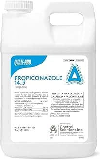 Quali-Pro Propiconazole 14.3 Systemic Turf & Ornamental Fungicide | Broad-Spectrum Disease Control for Grasses, Trees, Shrubs and Flowers (2.5 Gallons)