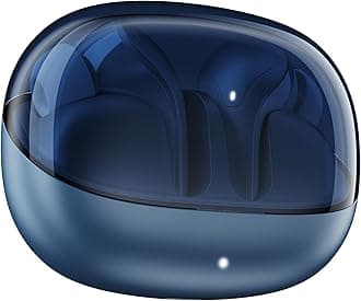 Boat 2025 Launch Airdopes Plus 311,Glass Design,ENx Tech,50 H Battery, Fast Charge, Stream Ad Free Music via App Support, Bluetooth Earbuds, TWS Ear Buds Wireless Earphones with mic (Midnight Blue)