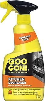 Goo Gone Kitchen Degreaser - Removes Kitchen Grease, Grime and Baked-on Food - 14 Fl. Oz.