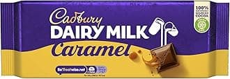 Dairy Milk Caramel Chocolate Bar, 180g