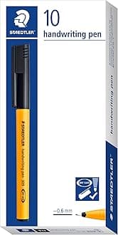 STAEDTLER 309-9 Handwriting Pen - Black (Box of 10)