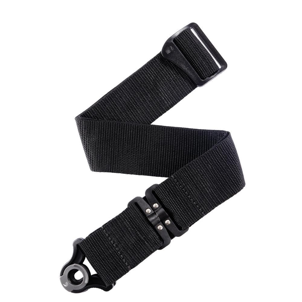 D'Addario Auto Lock Swivel Polypro Guitar Strap, Black