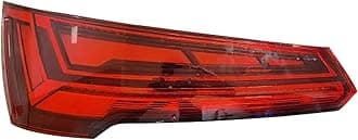 Tail Lights for Audi Q5 2018 2019 2020 2021 2022 2023 2024, Brake Lamp Rear Light Housing with Bulb Replace Driver and Passenger Side Rear Light Brake Lamps,Left