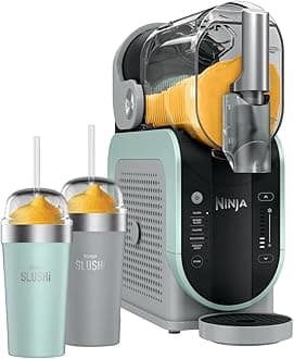 Ninja SLUSHi Professional Frozen Drink Maker 96 oz, RapidChill Technology, No Ice Needed, 5 Preset Programs, 2 Insulated Cups