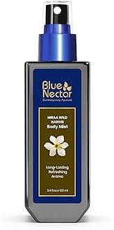 - Blue Nectar Wild Nargis Body Mist for Women and Men | Refreshing Body Mist for Summer | Long Lasting 100% Natural Body Spray for Hydrating Skin (100ml)