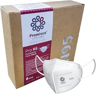 Cotton N95 Face Mask For Adults And Kids Mask In Four Sizes (Regular Pack Of 8, White)