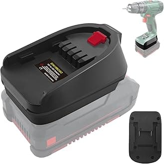 TPDL EIN18BOSC Battery Adapter for Einhell 18 V Battery for Bosch 18 V System PBA Power Tools, Battery Adapter for Einhell 18 V Li-Ion Battery for Bosch 18 V PBA PSB Tool (No Battery)