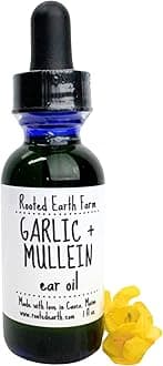 Garlic and Mullein Ear Oil, 1 Fluid Ounce, for Ear Issues