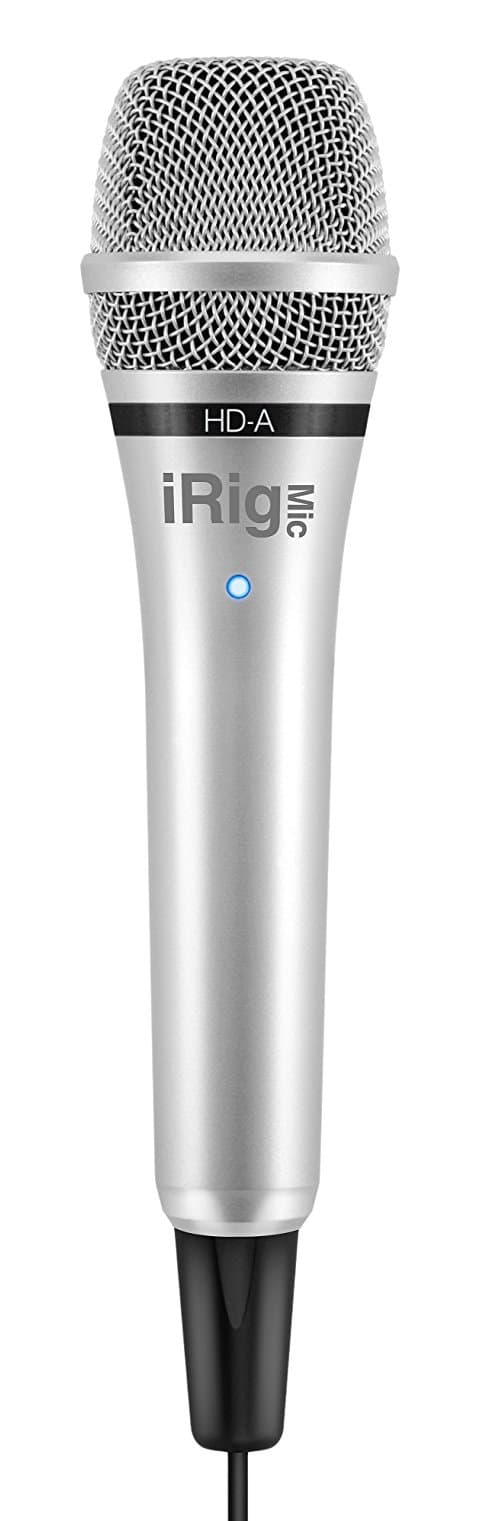 iRig Mic HD-A High-definition handheld condenser microphone IP-IRIG-MICHDA-IN