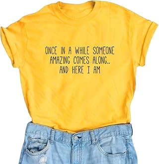 Women's Graphic Funny T Shirt Cute Tops Teen Girl Tees