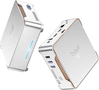 KAMRUI GK3Plus Mini PC, 12th Gen Alder Lake- N97(up to 3.6GHz), 8GB DDR4 RAM 256GB M.2 SSD, Mini Computer Support 4K Display/USB3.0/WiFi 5/BT4.2/Gigabit Ethernet Mini PC Home/Office