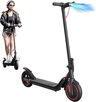 Electric Scooter Adults & Big Kids, 23/18/12 Miles Long Range,22/19/18 Mph Top Speed, Commuting Electric Scooter with Cruise Control, Double Braking Systems Escooter for Adults and Teens