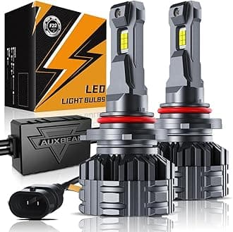 9005 HB3 Fog Light Bulbs, Super Bright 9005 Powersports Bulbs, 6500K 110W 24000LM 700% Brighter 9005 Light Bulbs For UTV ATV Offroad Vehicles