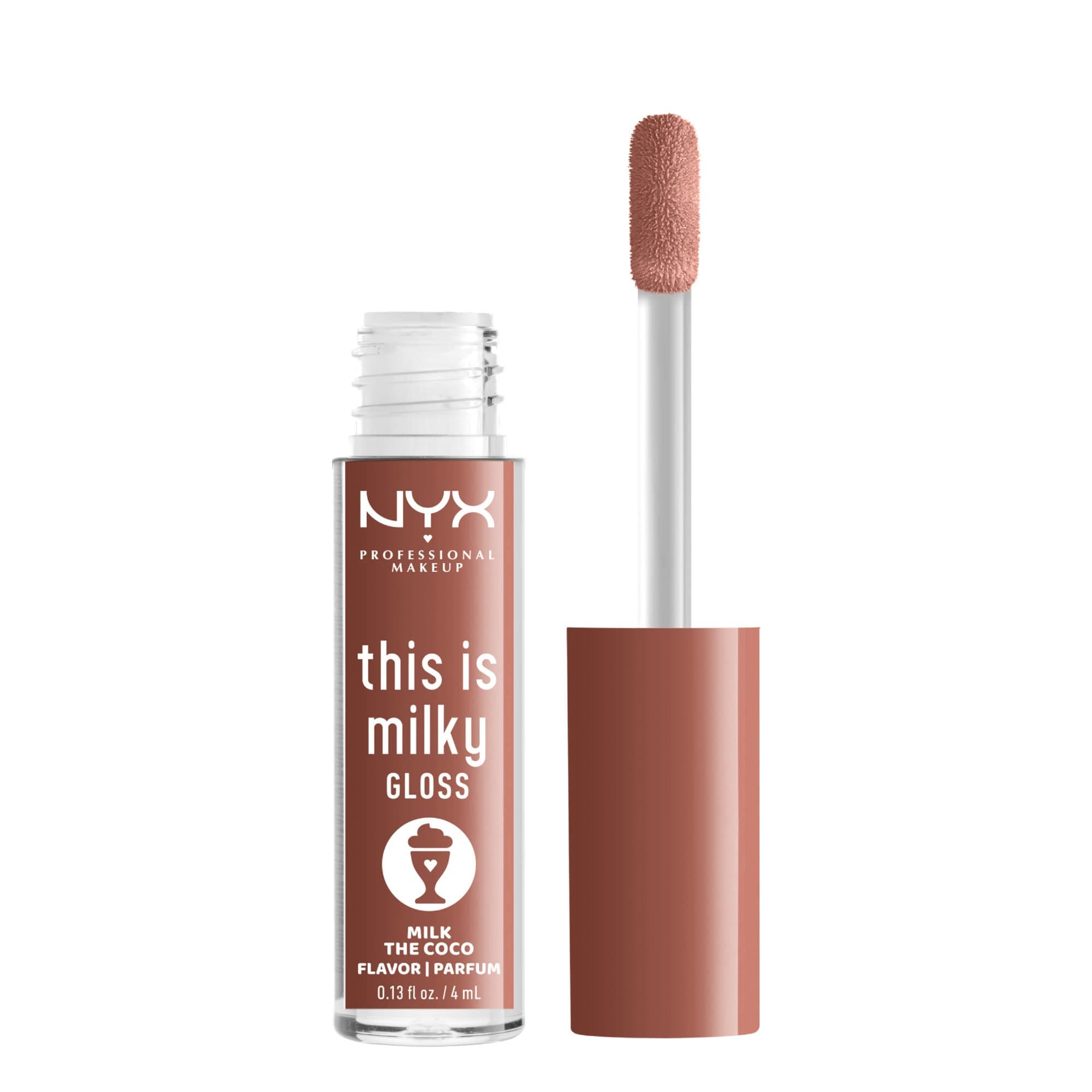 This Is Milky Gloss, Lip Gloss with 12 Hour Hydration, Vegan - Milk The Coco (Dark Chocolate)