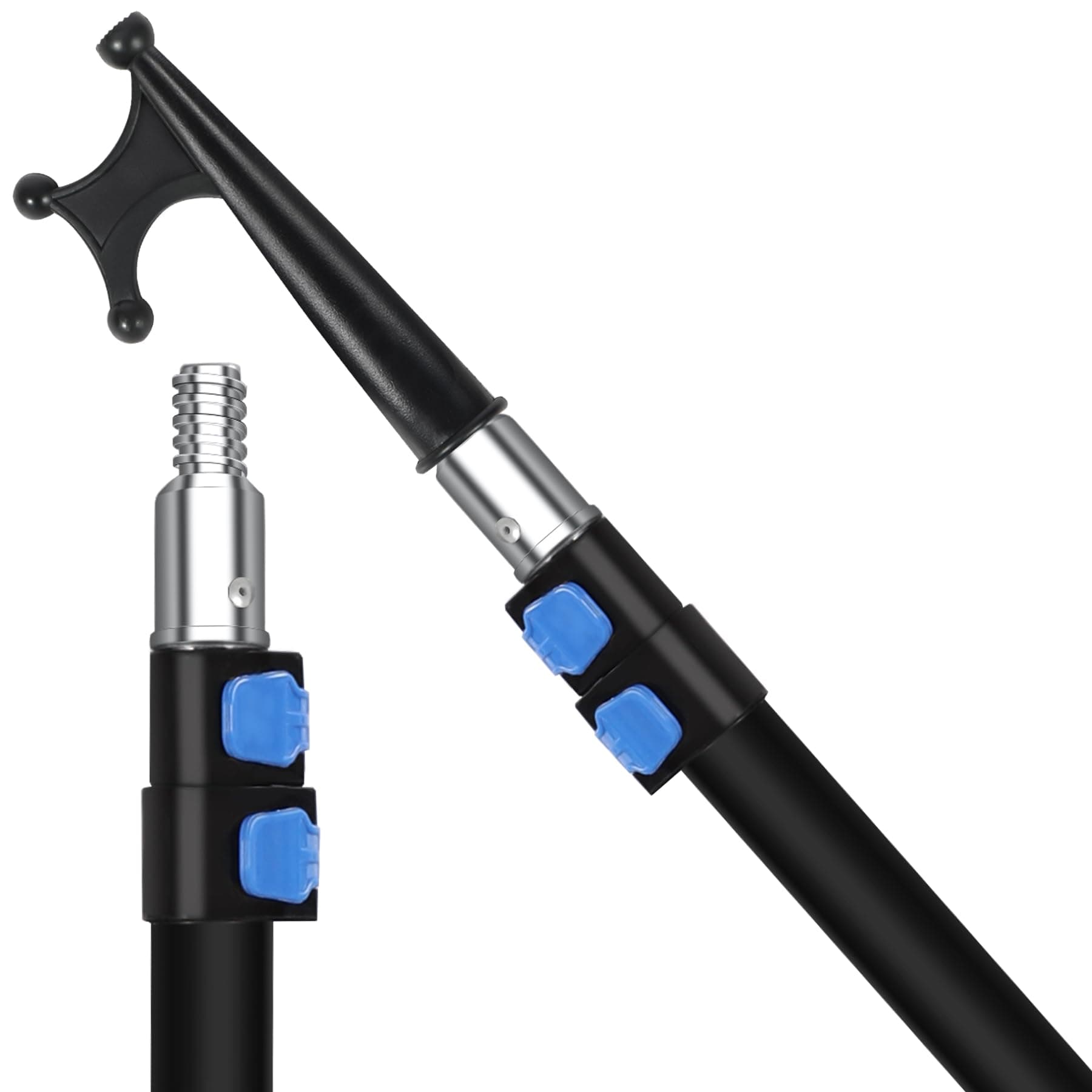 Lineslife Boat Hooks for Docking,Telescoping Boat Hook,Sturdy and Lightweight Push Pole for Boat Accessories