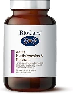 Adult Multivitamins & Minerals - One-A-Day Comprehensive Vegan Formula - for Energy, Immunity, Nervous System & Bone Support - 30 Capsules