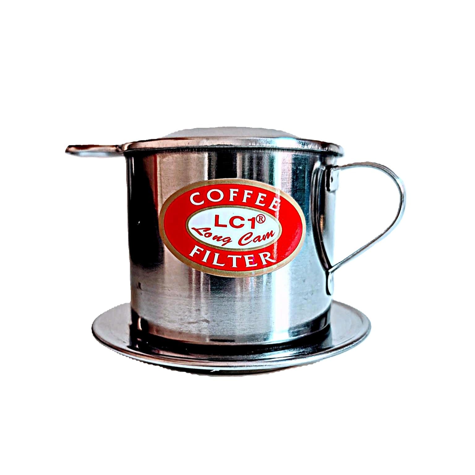 Two Cup Vietnamese Stainless Steel Coffee Filter (Two Cup)
