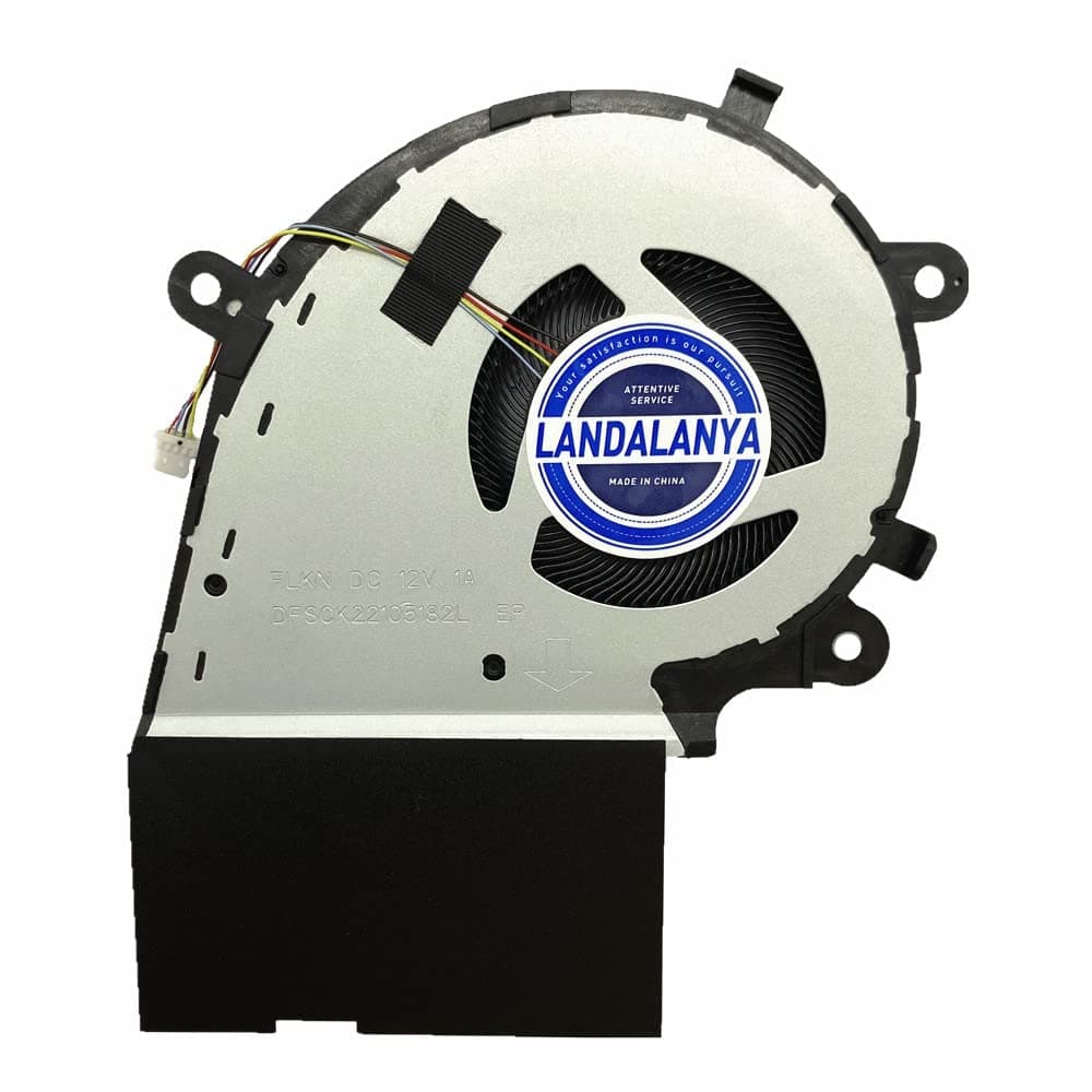 Replacement New CPU Cooling Fan for ASUS Scar III ROG Strix G531GW G731GV G731GW S5D S7D G531GV G731DU G731GD G731GT G731GU G531GT G531GU G531GD Series DFSCK22105182L FN7G DC12V 1A Fan