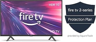 Amazon Fire TV 32" 2-Series HD smart TV + 4-year protection plan