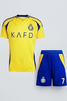 RJM Messi 10 Football Jersey Tshirt 2024 with Printed Shorts for (Men,Kids & Boys)(X-Large 42,Multicolor-43)