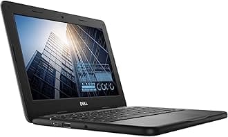 Dell Chromebook 11 3000 3100 11.6" Chromebook - 1366 x 768 - Celeron N4020-4 GB RAM - 16 GB Flash Memory - Chrome OS -Come With FREE Wire Mouse & Bag & NEXSTAND K2 Laptop Stand (Renewed)