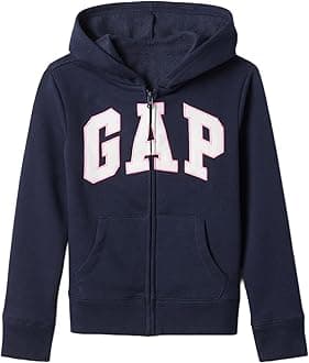 Girl's Logo Hoodie Hooded Full Zip Sweatshirt Hooded Sweatshirt