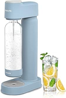 Sparkling Water Maker Soda Maker Soda Streaming Machine for Carbonating with 1L Carbonating Bottle, Seltzer Fizzy Water Maker, Compatible with Any Screw-in 60L CO2 Carbonator(NOT Included)