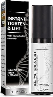 Instant Face Lift Cream, Face, Neck, Eye Tightening & Lifting Serum, Smooth Appearance of Loose Sagging Skin, Puffiness, Fine Lines & Wrinkles Within 2 Minutes (1 Piece)