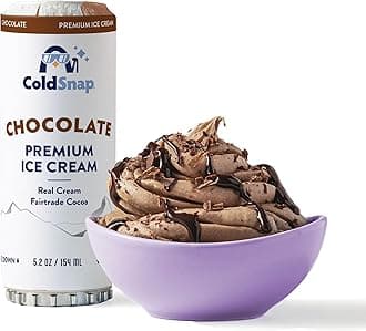ColdSnap Chocolate Ice Cream Pods – Decadent, Single-Serve Chocolate Dessert Made in Minutes– Rich, Creamy Treat with Zero Prep – No Freezer Required, Convenient Anytime Indulgence – pack of 12 (COLDSNAP MACHINE REQUIRED)