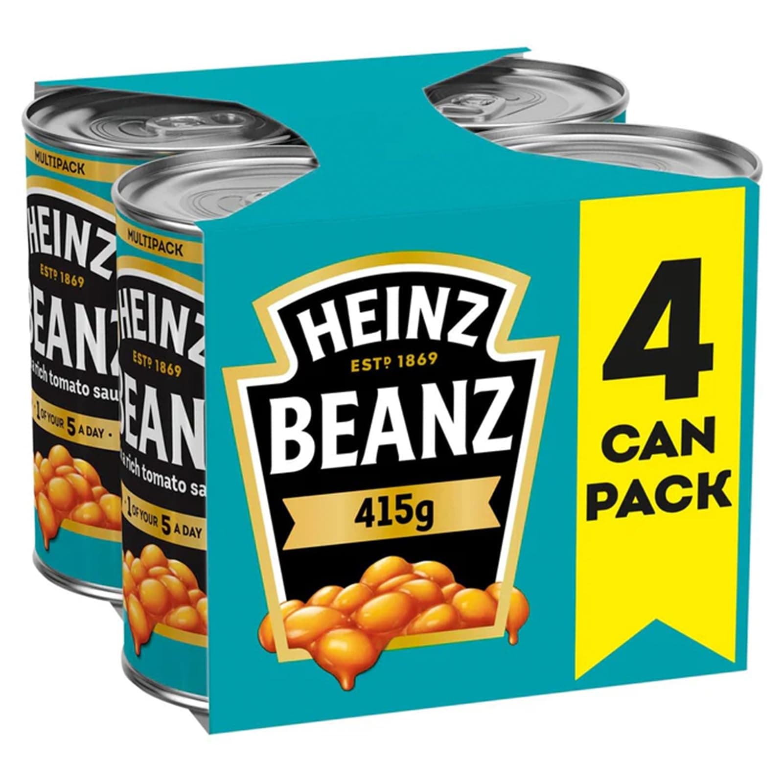 Baked Beans 415g 4 Pack (England)