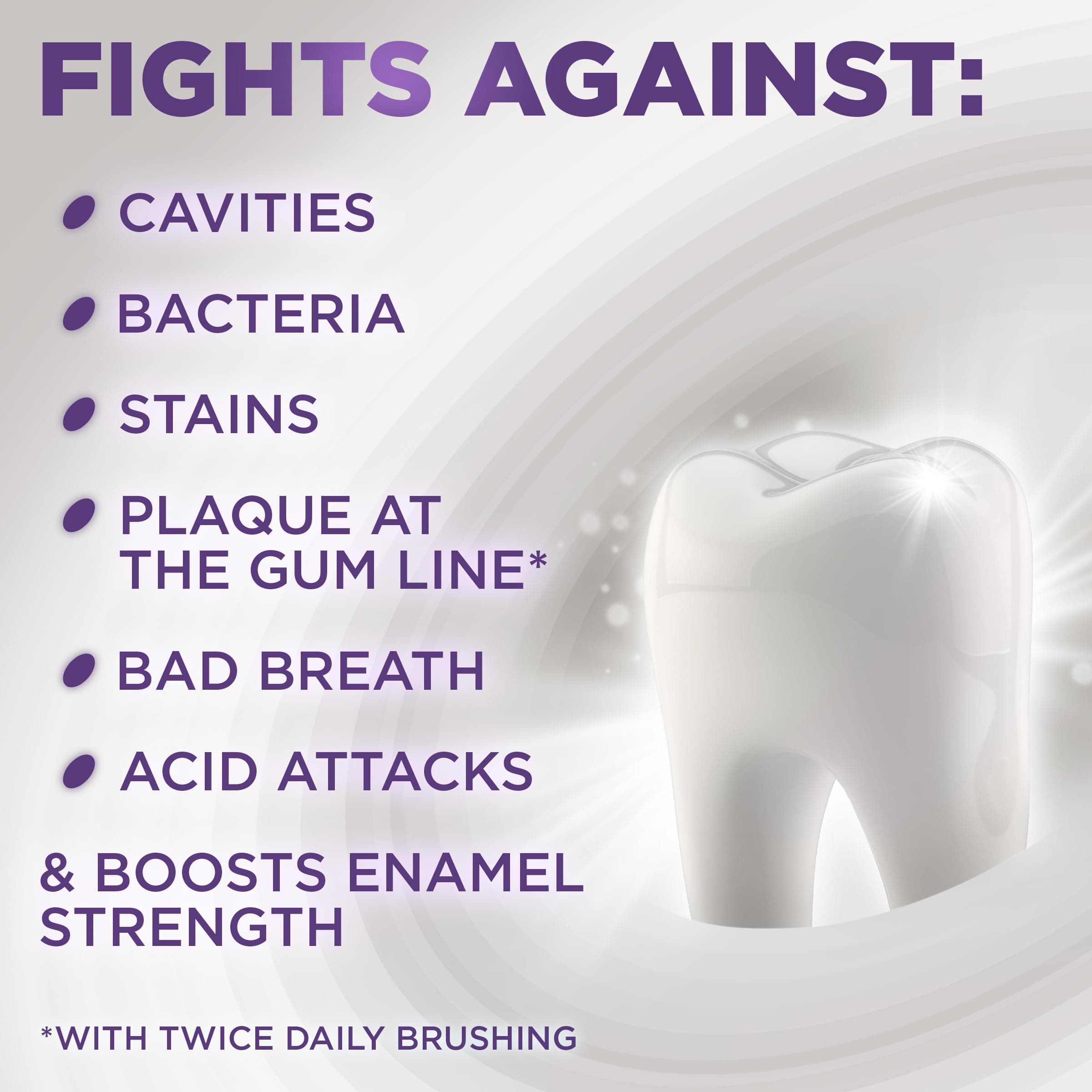 Aquafresh Complete Care Whitening Toothpaste, Helps Restore Your Teeth’s Natural Whiteness, Actively Deep Cleans and Freshens Whole Mouth, 100ml