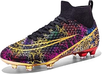 Men's Soccer Shoes Boys Students Grass Training Spike Shoes Outdoor Football Shoes Unisex