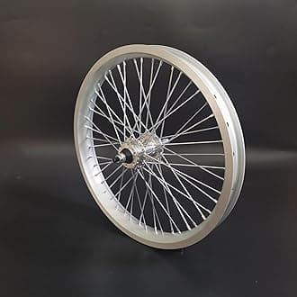 20"/26" x 1.85" Heavy Duty Bicycle Rear Wheel Rim 12 Gauge 48 Spokes, Double Wall Aluminum Alloy Bike Rear Rim 135mm - Disc Brake