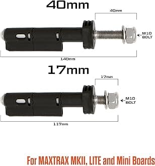 17mm Combo for 1 Set of MAXTRAX Xtreme and 1 Set of MKII