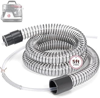 Upgrade XL Version Extension Hose Attachment Compatible with Hoover Clean Slate Portable Machine FH15000V, FH14000，FH14000V，BH14000V，FH14010, FH14052, 60 Inch Carpet Cleaner Tube Replacement Parts