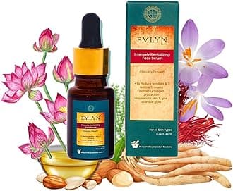 EMLYN Beauty's Intensely Revitalizing face Serum | Face Oil for Pigmentation, Wrinkle and Collagen Boosting | Suitable for Dry and Combination Skin - 10 ml
