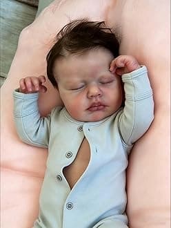 Zero pam Reborn Dolls Silicone Full Body-47CM Washable Reborn Baby Dolls Boy, Realistic Baby Doll, Anatomically Correct Silicone Doll For Girls With Accessories