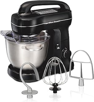 Hamilton Beach Stand Mixer with Easy-Carry Handle