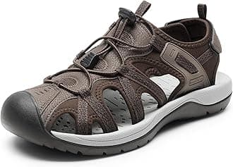 DREAM PAIRS Men's Sandals Hiking Water Sport Athletic Beach Outdoor Comfortable Casual Closed Toe Summer Sandal Shoes