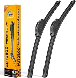 22" and 19" Windshield Wipers Blades (Pack Of 2),OEM Quality Premium All-Seasons Wiper blades,Stable and Quiet Armor wiper blades