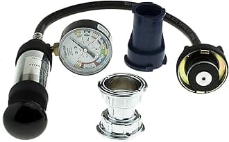 MotoRad MT-300 Pressure Tester Engine Coolant System Pressure Tester Fits Ford F-150 75–15 F-250 99-16 Explorer 91-16 Chevy Silverado 99–16 Toyota Camry 83–17 Honda Accord 76–17 Civic 73–15 CR-V 97–16