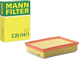 C 25 114/1 Engine Air Filter Replacement With Prefilter Compatible With Select BMW 3 Series (1992-1995, 1999-2006), M3 (2001-2006), 5 Series (2000-2003), Z3, Z4, M Coupe