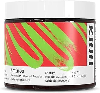 Aminos Essential Amino Acids Powder - Essential Amino Acids Supplement for Muscle Recovery, Essential Amino Energy, EAAs Amino Acids Powder, BCAA EAA, BCAAs Amino Acids - 30 Servings, Watermelon