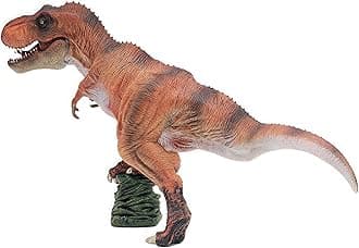 Gemini&Genius Dinosaur Toys, Tyrannosaurus Rex Dinosaur Set-13 Inches Length- Moveable Jaw-Great Gift, Collection, Cake Topper and Room Decoration for Kids 3 Years Old and Up